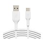 Belkin BoostCharge USB-C to USB-A Charging Cable, 3.3 ft., White, 2/Pack (CAB001bt1MWH2PK)~#|#~704DF8BF-0B86-41E3-933FB7BF5FCC873E_sc7