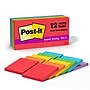 Post-it Super Sticky Notes, 3" x 3", Playful Primaries Collection, 90 Sheet/Pad, 12 Pads/Pack (65412SSAN)~#|#~705953D4-8766-46BA-B48421ED60EBB349_sc7