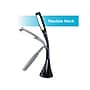 OttLite Wellness Series Swerve LED Desk Lamp, 23.25", Glossy/Matte Black (CSN34KCC-SHPR)~#|#~706150CE-F1AB-4F34-A651E7259998E975_sc7