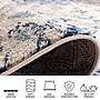 Safavieh Madison Collection 3' x 5' Rectangle Indoor Area Rug, Machine Made, Cream/Light Grey (MAD600C-3)~#|#~7064AA0B-7798-4E31-8E709656AA3C90A4_sc7