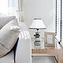 Simple Designs Shades of Gray Ceramic Stone 14.70" LED Table Lamp, Gray (LT3052-GRY)~#|#~706B3245-F24C-4959-A9DFC5B4A90F75BD_sc7