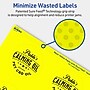Avery Laser/Inkjet Round Multipurpose Labels, 2.75" Dia., Neon Yellow, 240/Pack (94512)~#|#~706DBF39-78AC-435A-98BE302D8E0F649F_sc7
