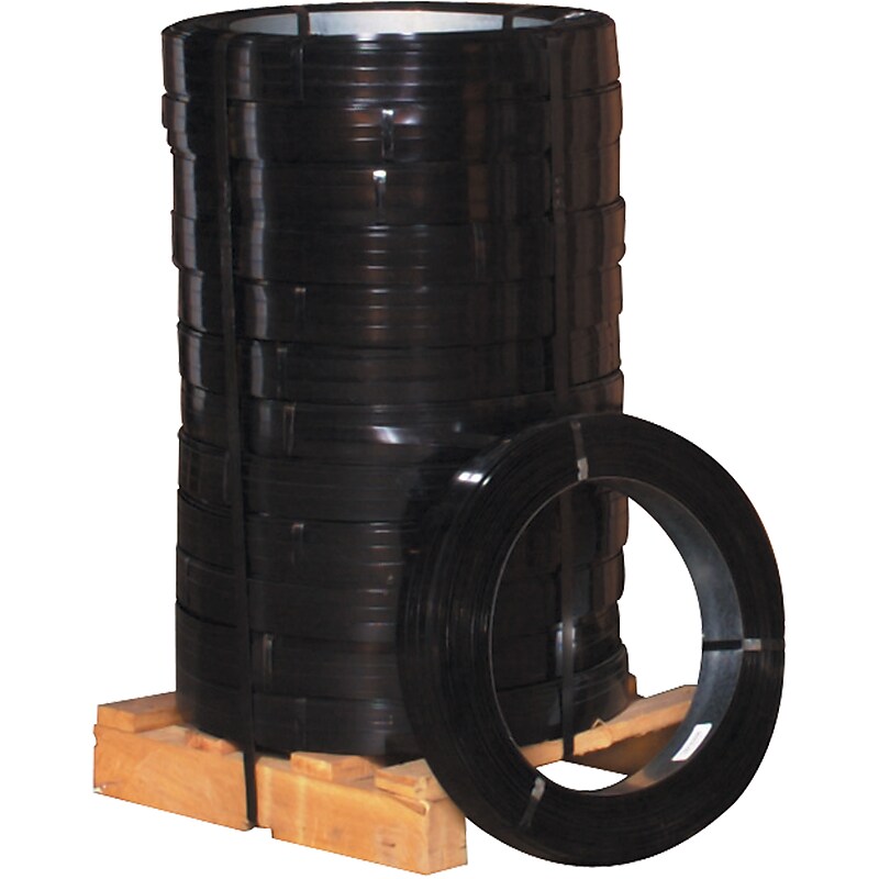 3/4" x 0.023 mil x 1949', Standard Steel Strapping (SS34023) image 1