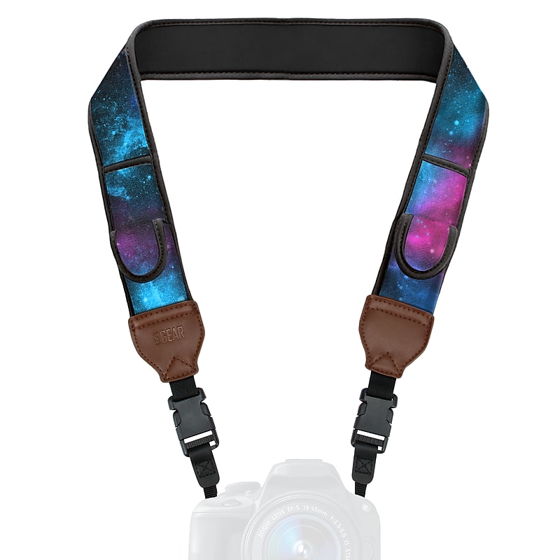 USA GEAR TrueSHOT Camera Neck Strap, Red Plaid (GRCMMS0100GAEW) image 1