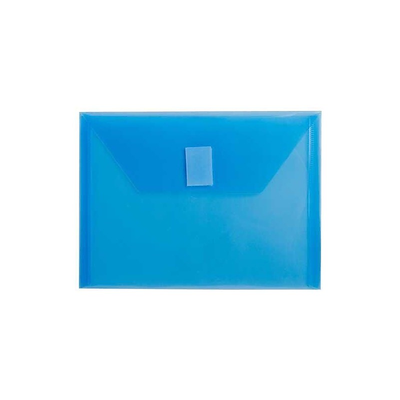 JAM Paper Premium Expanding Wallet with Hook & Loop Closure, Other, Blue, 3/Pack (920V0bux3) image 1