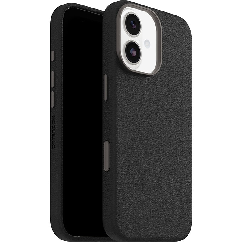 OtterBox Symmetry MagSafe Phone Case for iPhone 17, Shock Absorbing, Noir Ash (77-99012) image 1
