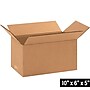 10" x 6" x 5" Shipping Boxes, 32 ECT, Brown, 25/Bundle (1065)~#|#~70749E8F-4557-42F8-A47C31161CE9CC48_sc7