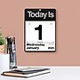 2027 AT-A-GLANCE Today Is 6.63" x 9.13" Daily Wall Calendar, White/Black (K1-00-27)~#|#~70778986-8FEE-4987-B476DAAB38E82144_sc7