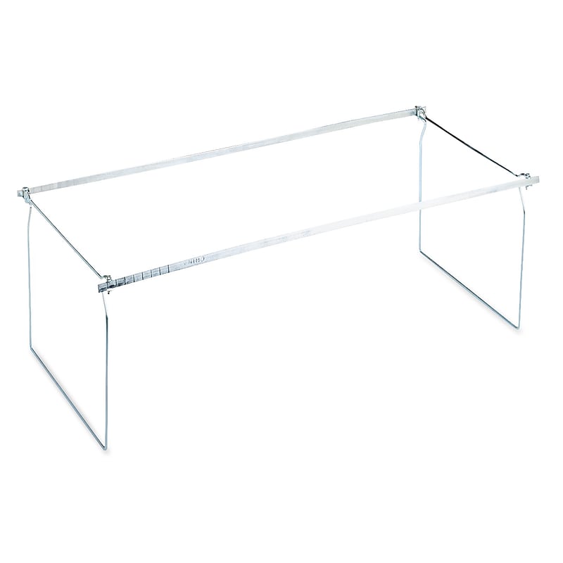 Universal Adjustable Hanging File Frame, Letter, Silver (UNV17000) image 1