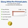Avery Rectangle Multipurpose Labels, 1" x 2-5/8", White, 160/Pack (19479370587)~#|#~707F5232-F87A-4FF4-A7B559080FF6DF11_sc7