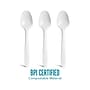 Perk™ Eco Compostable PLA Spoon, Medium-Weight, White, 300/Pack (PK56203)~#|#~7081F08C-102C-4D96-944245DCD602A85A_sc7