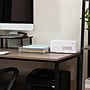 Mind Reader 3-Compartment Acrylic Desk Organizer, Clear (ASORT3-CLR)~#|#~7083CDAB-E9F5-4D3D-9DAE524F2E82418E_sc7