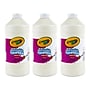 Crayola Artista II Washable Tempera Paint, White, 32 oz., 3/Bundle (BIN543132053-3)~#|#~70844387-62FA-47F3-8D57D559C0223104_sc7