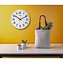 Infinity Instruments Business Prosaic Office Wall Clock, Round, 12" Diameter~#|#~708A40D3-5656-4592-9551CA47AC698487_sc7