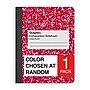 Staples® 1-Subject Composition Notebook, 7.5" x 9.75", Graph Ruled, 80 Sheets, Color chosen at random (11624-CC)~#|#~708CD6D7-07E9-4CE1-84DAFA55AAA72CD0_sc7
