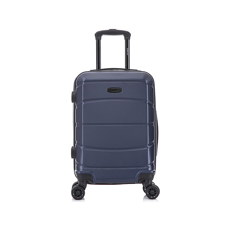 DUKAP Sense 20" Hardside Suitcase, 4-Wheeled Spinner, TSA Checkpoint Friendly, Blue (DKSEN00S-BLU) image 1