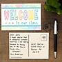 Teacher Created Resources Pastel Pop Welcome Postcards, 30/Pack, 6 Packs/Bundle (TCR8434-6)~#|#~709370E8-CF64-4184-B255D545B76B06DF_sc7