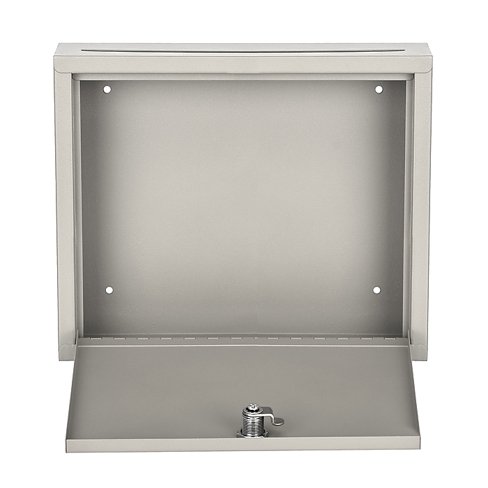 AdirOffice Multipurpose Mailbox Drop Box, Large, Beige (631-03