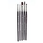 Winsor & Newton Short Handle Acrylic Synthetic Bristles Assorted Brush, 5/Set (WNX5790607)~#|#~70A73C21-95B9-4B1A-A2CE95F1CFBB4B63_sc7