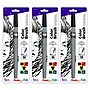 Pentel Arts Color Brush with Pigment Ink, Medium Tip, Black, 3/Pack (PTAFP5MBPA-3)~#|#~70AE9888-6597-456E-9F93EF827716C53B_sc7