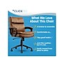 Click365 Transform 2.0 Ergonomic Bonded Leather Swivel Desk Chair, Cognac (CCHR10007A)~#|#~70B333B7-FBC4-41ED-AAAD9793A4F49B72_sc7