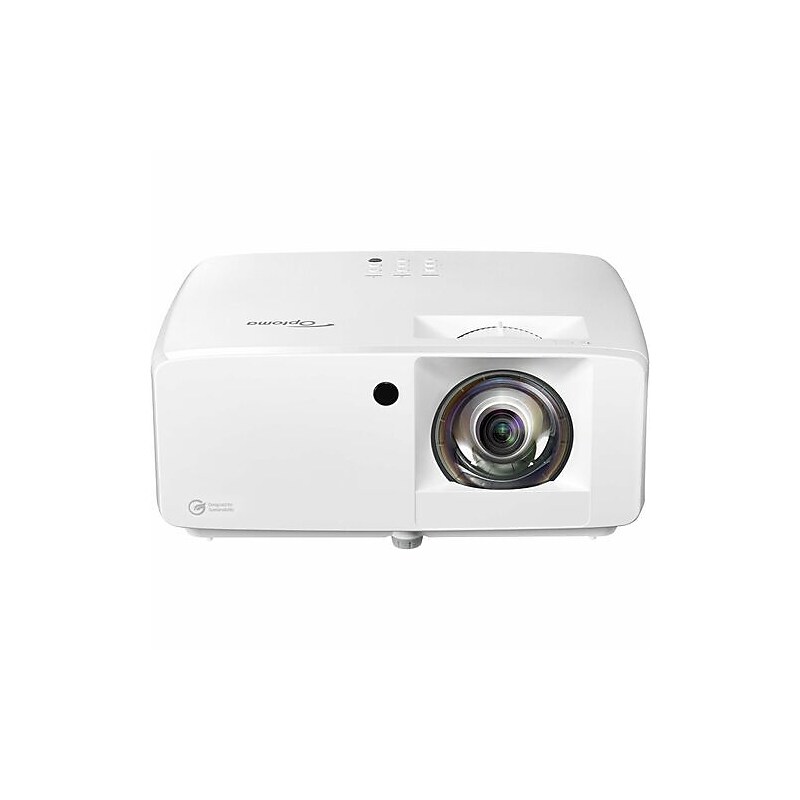 Optoma GT Portable Full HD Laser Home DLP Projector, White (GT2100HDR) image 1