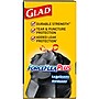 Glad ForceFlexPlus 30 Gallon Trash Bag, 5.31" x 10.06", Low Density, 0.90 mil, Black, 70/Box (70358)~#|#~70B96913-8C41-4395-B0AB4ED852D1BF17_sc7