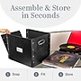 Snap-N-Store Vinyl Record Storage Container, Paperboard, Black (SNS01790)~#|#~70BA45E3-CBB4-4FDF-A97A087A061FA154_sc7