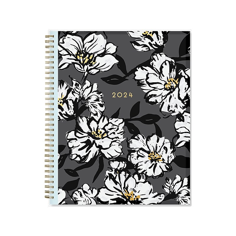 2024 Blue Sky Baccara Dark 8.5" x 11" Weekly & Monthly Planner, Multicolor (110211-24) image 1