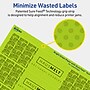 Avery Printable Rectangle Multipurpose Labels, 1.75" x 7.75", Bright Green, 400/Box (94232)~#|#~70BE2586-C084-4E5E-8C7E72045662506D_sc7