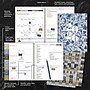 2026 TF Publishing Tres Belle Blue 9" x 11" Weekly & Monthly, Paperboard Cover, Multicolored (26-9722)~#|#~70BEDE94-C293-4811-A1DB525579D6789F_sc7