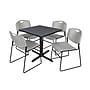Regency 30-inch Square Laminate Table with Four Chairs, Gray (TB3030GY44GY)~#|#~70BF2DB2-B933-479B-B2E86B5B0E9D5C40_sc7