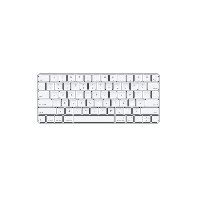 Apple Magic Wireless Computer Keyboard With Touch ID, White (MXCK3LL/A) image 1