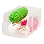 Iris Large Stackable Plastic Storage Bin, 8" x 14.75"x 10", 12 Qt., Clear (200550)~#|#~70CAD50A-5464-454C-B5B7DA12CCD8618F_sc7