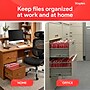 Staples® Hanging File Folders, 1/5-Cut Tab, Letter Size, Red, 25/Box (ST163535-CC)~#|#~70CBA0AF-842E-44A7-BF1DE5BF27E42CC2_sc7