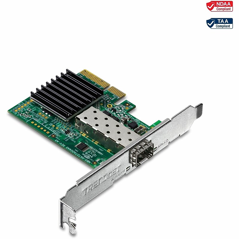TRENDnet 10 Gigabit PCIe SFP+ Network Adapter (TEG-10GECSFP) image 1