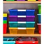Storex Stack & Store Polypropylene Box Craft Organizer, 15" x 13" x 3", Assorted Colors, 5-Pack (STX63202U05C)~#|#~70D13D2F-42FD-4DA0-BAE7C60D524630F7_sc7