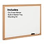Staples Melamine Dry-Erase Whiteboard, MDF Frame, 2' x 1.5' (50069)~#|#~70D3E70A-B259-4C93-BF2D5CD65746965B_sc7