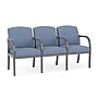 Lesro Weston 3-Seat Tandem Seating, Chambray Light Navy/Pewter (WS3103.WPW-01CHLN)~#|#~70D5AC0E-4CA1-422F-BD9BD6F1EAC056A9_sc7