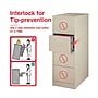 Staples Commercial 4-Drawer Vertical File Cabinet, Legal Size, Lockable, 51.97"H x 18"W x 26.5"D, Putty (59604/25416)~#|#~70DABB89-A609-45D9-8053EE31B76345F1_sc7