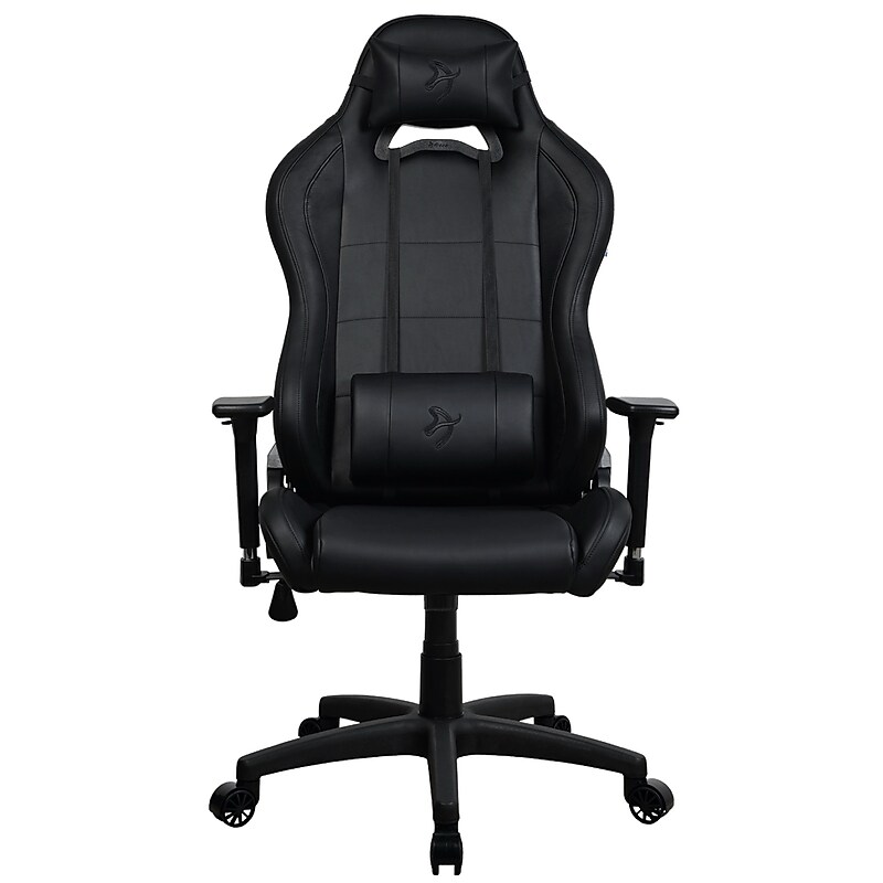 Arozzi Torretta SoftPU Faux Leather Ergonomic Racing Gaming Chair, Pure Black (TORRETTA-SPU-PBK) image 1
