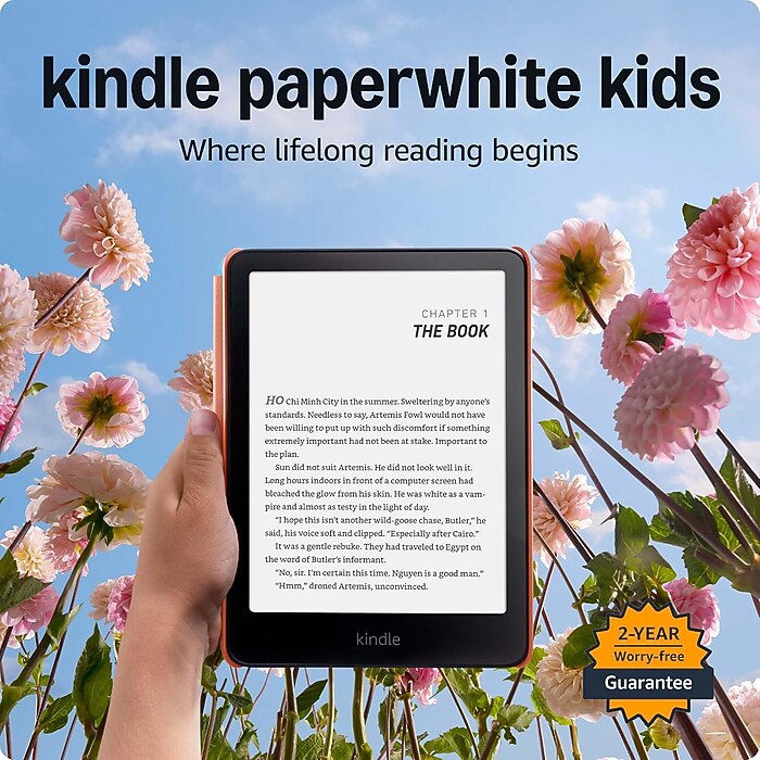Amazon Kindle Paperwhite Kids 7” Waterproof E-Reader, 16GB