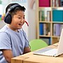 Logitech Zone Learn USB-C Stereo Computer Headset, Blue/Orange (981-001383)~#|#~70DE16FE-661D-4065-936EC2E15511ACDE_sc7