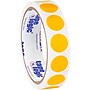 Tape Logic Removable Labels, 3/4" Circles, Fluorescent Orange, 500 /Roll (DL1388FO)~#|#~70E595FA-071B-4172-A8B65E22E44D9121_sc7