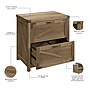Bush Furniture Knoxville 2-Drawer Lateral File Cabinet, Reclaimed Pine (CGF129RCP-03)~#|#~70E74DF0-FF85-4DFB-9A47154E066F9C7E_sc7