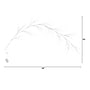 Nearly Natural 6-ft Pre-Lit Artificial White Birch Garland with 48 Warm White LED Lights (W1367)~#|#~70F7BD71-78C2-4008-B96B3AABB9A58488_sc7