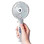 Airbro 1.5-inch 5-Speed Handheld Fan, White (GSDFHA30)~#|#~71008E4E-C0E3-4C4A-B3D73E0BDBB09503_sc7