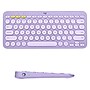 Logitech K380 Wireless Multi-Device Bluetooth Keyboard, Lavender/Lemonade (920-011135)~#|#~7103BD49-9D3E-4E8F-8A52C615D4A11F3F_sc7