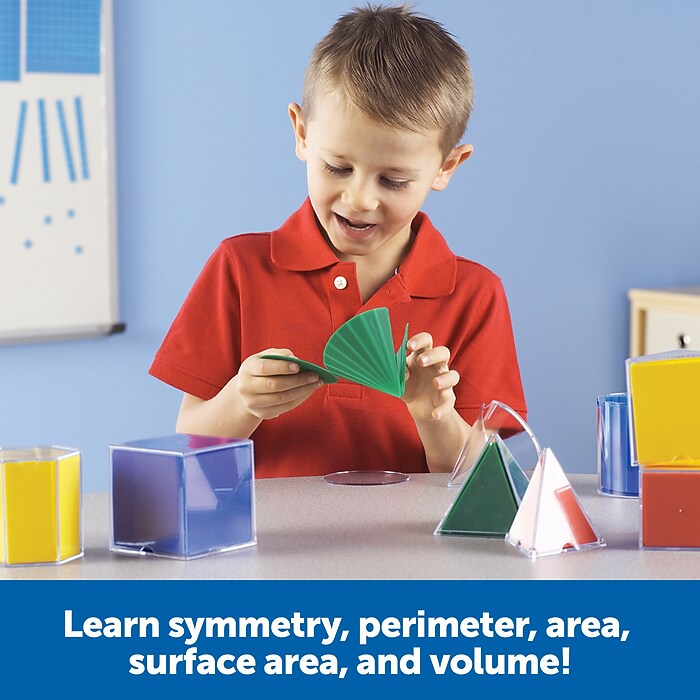 Learning Resources Folding Geometric Shapes, Geometry Accessories