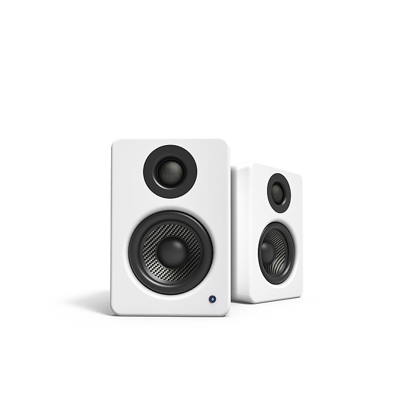 Kanto YU2 KTYU2MW 100W Indoor Desktop Speaker, Matte White image 1